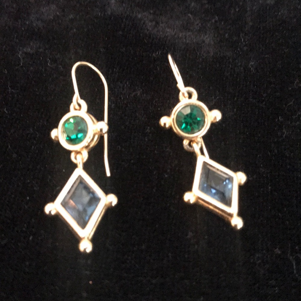 Dangle Gemstone Earrings